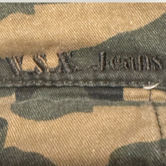 Victoria Secret VSX Y2K Camo 100% Cotton Utility Military Pants Sz 30 Cargo Army - Picture 15 of 15